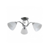Italux Lugano PND-5643-3 stropné svietidlo 3xE27 chróm, biela