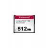 Transcend 512MB INDUSTRIAL TEMP CF180I CF CARD, (MLC) paměťová karta (SLC mode), 85MB/s R, 70MB/s W (TS512MCF180I)