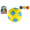 Teddies Lopta futbalová malá pena 11cm 3 farby