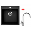 Set Sinks VIVA 455 Granblack + Vitalia