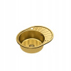 Kuchynský drez - Golden Quintron Gold oceľové drezy (Kuchynský drez - Golden Quintron Gold oceľové drezy)