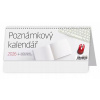 Helma - Poznámkový stolný kalendár 2026, 24,6 × 9,6 cm