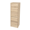 Mereo, Mereo Opto kúpeľňová skrinka vysoká 125 cm, ľavé otváranie, Multidecor, Dub Bardolino, MER-CN995LDBAR