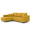 DREVONA Rohová sedačka horčicovo žltá ANKA Enjoy new 40