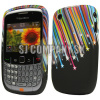Silikónový obal BlackBerry 8520/ 9000 3G – Meteor – čierna