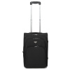 Malý kabínový cestovný kufor kufor do lietadla, látkový 30l Airtex 9090 čierna