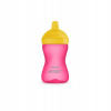 Avent hrnček Grippy s tvrdým náustkom 300ml ružová
