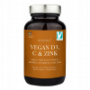 Vegánsky Vitamínový Komplex D3, C & Zinok od Nordbo
