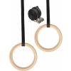 Gymnastické kruhy VIRTUFIT Wooden Gym Rings