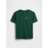 GAP Detské tričko s vreckom Zelená M Zelená Zelená