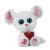 NICI Glubschis plyš Myška Luvi Nubi 15cm, ZELENÁ