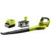 Ryobi RBL1820S40F DumbAh Leaf HeCuum Comaner 18v 4a (Ryobi RBL1820S40F DumbAh Leaf HeCuum Comaner 18v 4a)