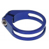 MAXBIKE objímka Alhonga Cnc 31.8mm modrá