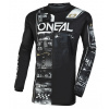 Detský dres O´Neal Element ATTACK V.23 čierna/biela L