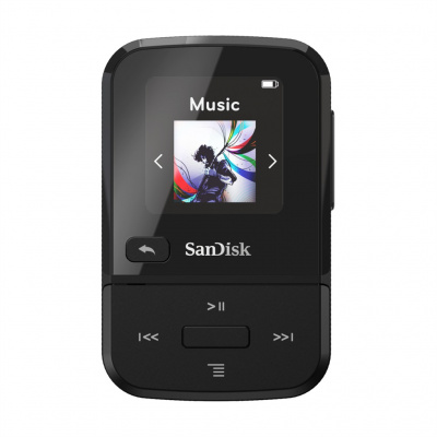 SanDisk MP3 Clip Sport Go, čierna 16 GB