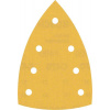 BOSCH Brúsny papier EXPERT C470 so 7 otvormi pre viacúčelové brúsky 100 x 150 mm, zrnitosť 400, 10 ks