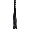 Kožený bič ZADO leather whip with wavy handle