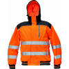 CERVA KNOXFIELD HI-VIS PILOT / Reflexná zimná bunda - oranžová XXXL
