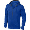ELEVATE ARORA HOODED FULL ZIP SWEATER modrá M