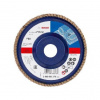 Bosch Príslušenstvo - Lamelový brúsny kotúč, P80, priemer 125 mm 2608601276
