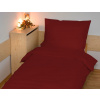 Obliečky francúzske bavlna UNI 240x200,70x90 vínové