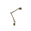 Muuto Nástenná lampa Dedicate S2, brown green 14401