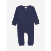 Detský overal s dlhým rukávom z bavlny a modalu modrý Dark Navy Minymo Veľkosť: 86