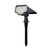 Vonkajšie solárne LED svetlo VIKING D26/650lm/2200mAh/3 režimy/IP65/inštalácia-zem i stenu D26