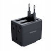 Cestovný adaptér McDodo USA UK EU USB 2,1 A