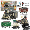 Elektrický vláčik Classical Train Dym Svetlá Zvuk Dráha 206 cm 24 dielov
