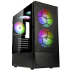 Kolink Kolink Observatory MX Mesh ARGB Midi Tower Case - Black midi tower PC skrinka, púzdro, herné puzdro čierna; OBSERVATORY MX MB