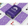 Hracie karty Copag Elite Poker Jumbo big index 100% plastové, fialové