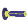PROGRIP MANŽETY PG801 OFF ROAD (22+25 MM, DĹŽKA 115 MM) FARBA ŠEDÁ/MODRÁ (D