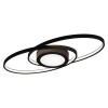 Trio Leuchten GALAXY LED stropné svietidlo čierne, 3400 lm, 28 W, R62991142
