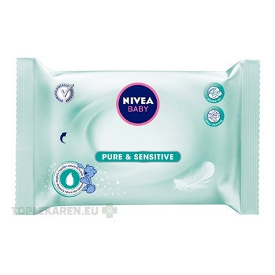 NIVEA BABY Čistiace obrúsky PURE&SENSITIVE