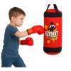 ZÁVESNÝ BOXERSKÝ VAK + BOXERSKÉ RUKAVICE BOX KING 321-16