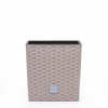 Prosperplast DRTS225L Kvetináč Rato Low + vklad 22,3cm Mocca 7529U
