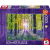SCHMIDT Puzzle Jemné modré zvončeky v lese 1000 dielikov