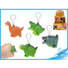 Mikro trading Přívěsek na klíče dinosaurus strečový 6cm 4druhy 3barvy 24ks v DBX