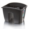 PlasticFuture Truhlík na zábradlie CROWL antracit 24,2cm