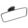Vnútorné zrkadlo 61x184mm čierne s prísavkou