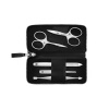 Zwilling Beauty Premium manikúra AppleSkin, 5 ks (2x nožnice), čierna 97015-004-0