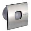 Sapho Cata Silentis - Kúpeľňový ventilátor 10 INOX T axiálny s časovačom, 15 W, 100 mm, nehrdzavejúca oceľ 01071300