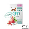 OPTIMEAL™ Superpremium kapsička pre mačky s jahňacím mäsom a zeleninou v želé 85 g