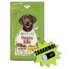 VERSELE-LAGA Happy Life Junior Chicken 7,5 kg - krmivo pre šteniatka a mladé psy s hydinovým mäsom + Dávkovač vrecúšok na hovienka s baterkou ZADARMO!