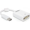 DeLock kábel DisplayPort (samec) na DVI 24+5 (samica) 61765