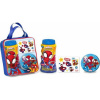 EP Line kosmetika Spidey set pena do kúpeľa a šampón 300 ml + špongia + tetovačky