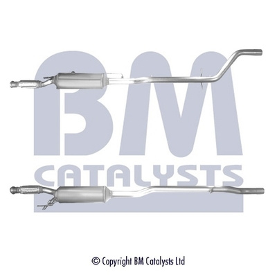BM CATALYSTS Filtr pevnych castic, vyfukovy system BM11274H