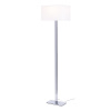 RENDL PLAZA stojanová biela chróm 230V LED E27 15W