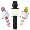 Bezdrôtový bluetooth mikrofón 3Wx2 s reproduktorom - čierny